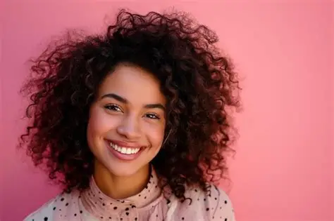 Winning portrait of a smiling person in warm sunlight